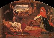 Ford Madox Brown Lear and Cordelia oil painting
